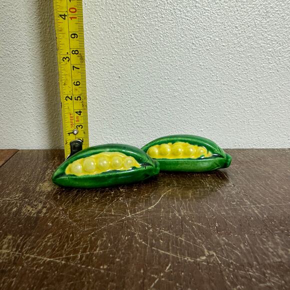 Japan Vintage Porcelain CORN small salt and pepper shakers - Picture 2 of 7